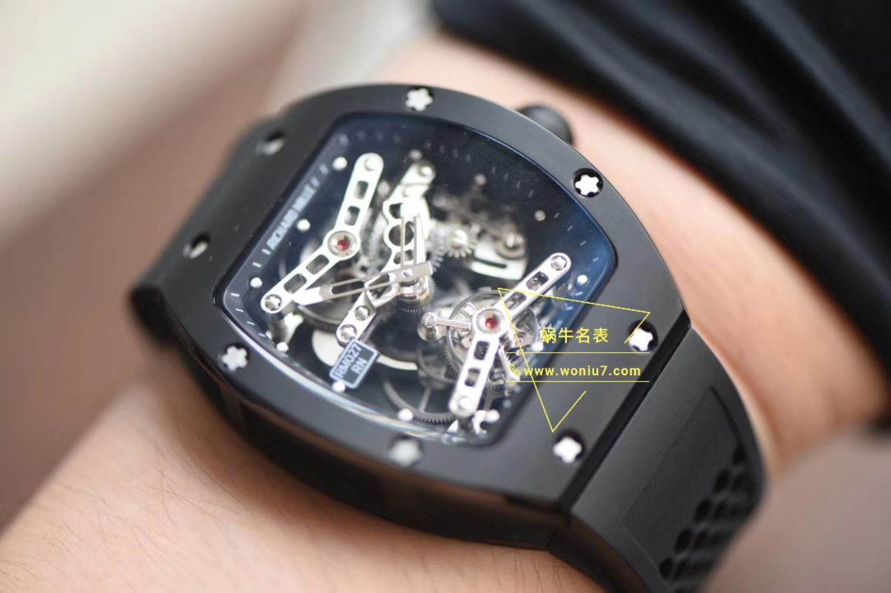 RICHARD MILLE(Richard Mille) top 复刻高仿 Richard Miller 男士系列RM 027 TOURBILLON RAFAEL NADAL wrist watch  / RM 027