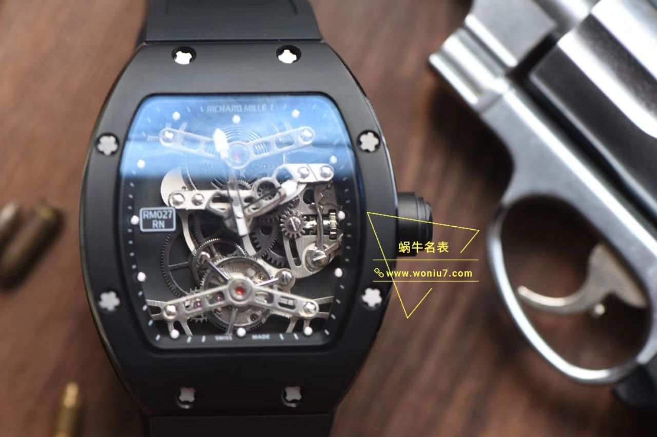 RICHARD MILLE(Richard Mille) top 复刻高仿 Richard Miller 男士系列RM 027 TOURBILLON RAFAEL NADAL wrist watch  / RM 027