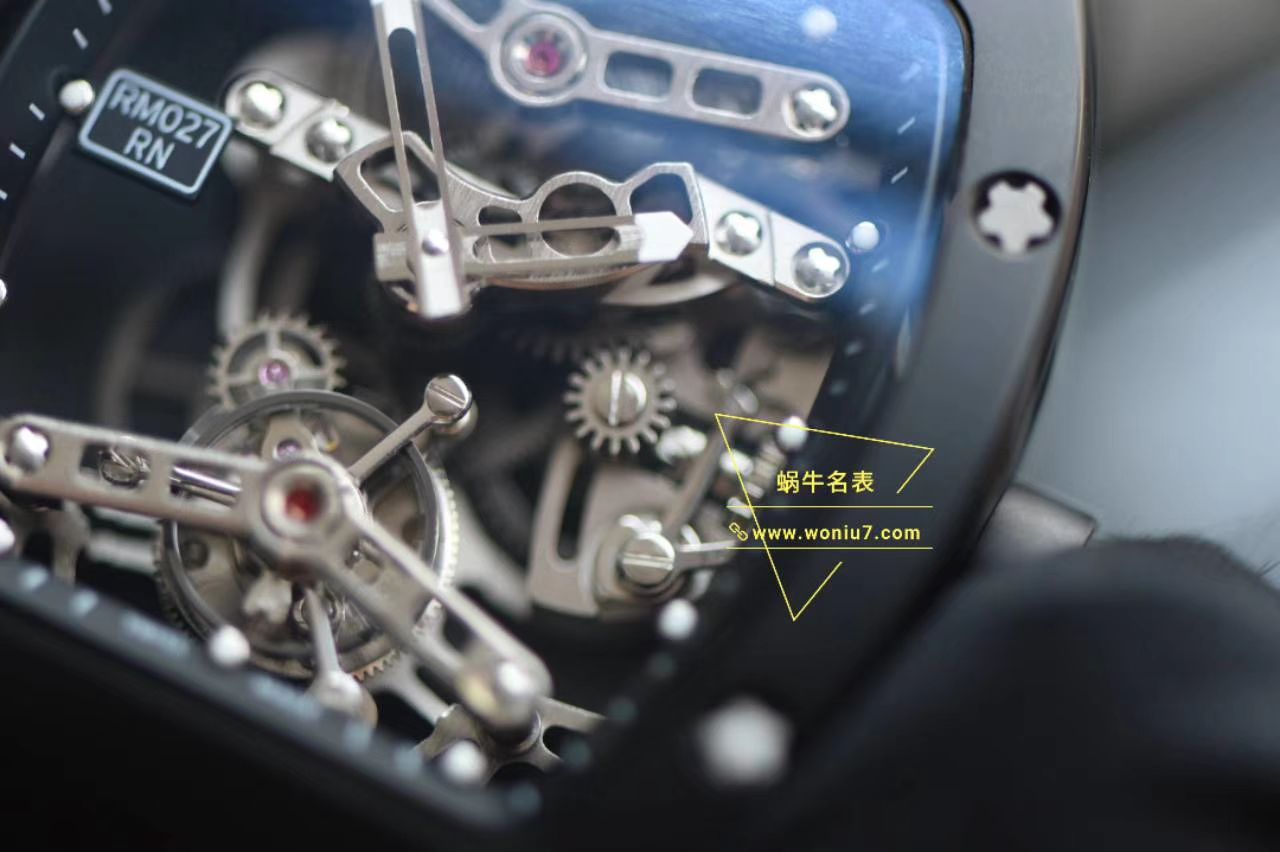 RICHARD MILLE(Richard Mille) top 复刻高仿 Richard Miller 男士系列RM 027 TOURBILLON RAFAEL NADAL wrist watch  / RM 027