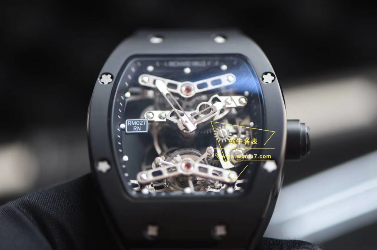 RICHARD MILLE(Richard Mille) top 复刻高仿 Richard Miller 男士系列RM 027 TOURBILLON RAFAEL NADAL wrist watch  / RM 027