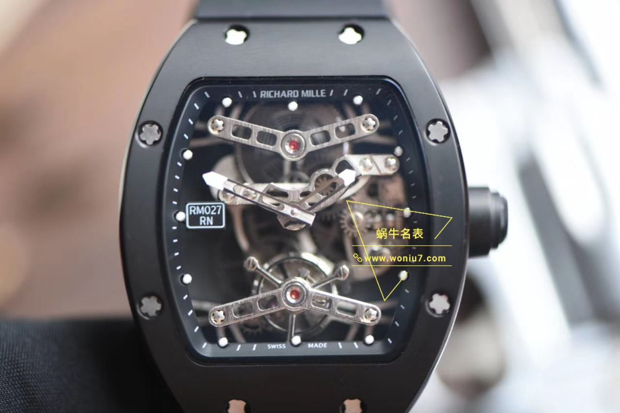 RICHARD MILLE(Richard Mille) top 复刻高仿 Richard Miller 男士系列RM 027 TOURBILLON RAFAEL NADAL wrist watch  / RM 027