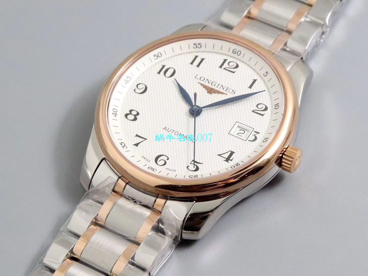 【V9 Factory  top 复刻高仿手表】 Longines 名匠系列L2.793.4.71.6，L2.793.4.57.6等多色单历 wrist watch  / L113