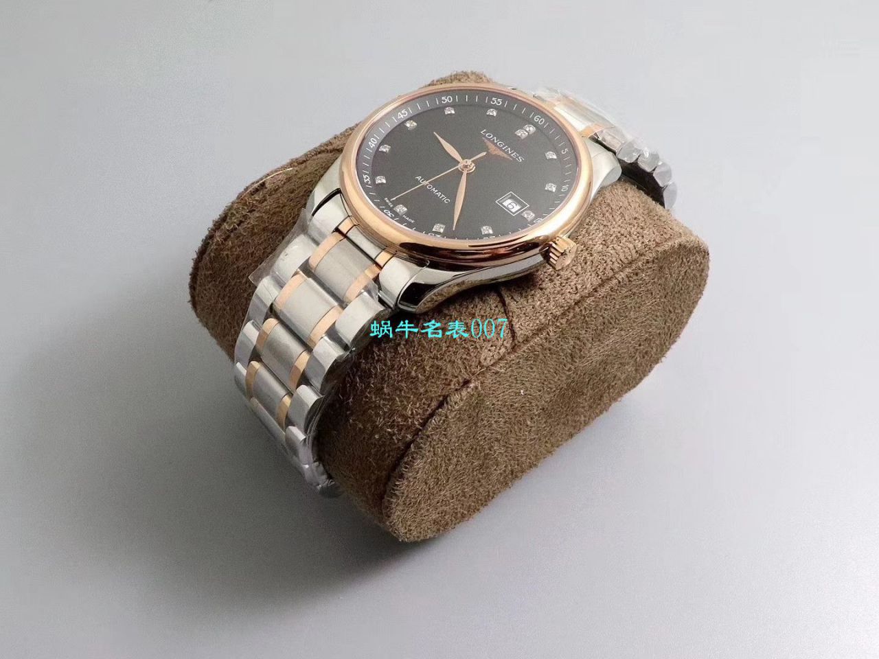 【V9 Factory  top 复刻高仿手表】 Longines 名匠系列L2.793.4.71.6，L2.793.4.57.6等多色单历 wrist watch  / L113