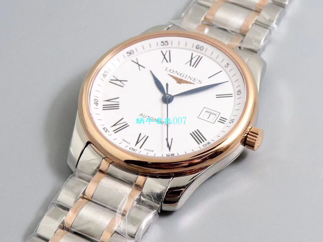 【V9 Factory  top 复刻高仿手表】 Longines 名匠系列L2.793.4.71.6，L2.793.4.57.6等多色单历 wrist watch  / L113