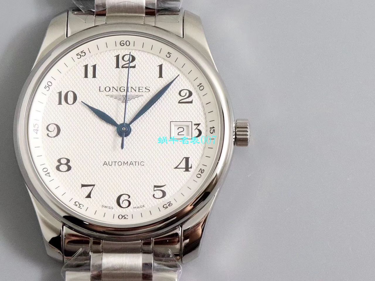【V9 Factory  top 复刻高仿手表】 Longines 名匠系列L2.793.4.71.6，L2.793.4.57.6等多色单历 wrist watch  / L113