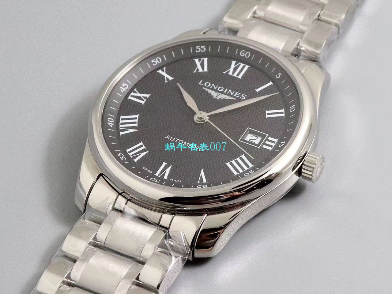 【V9 Factory  top 复刻高仿手表】 Longines 名匠系列L2.793.4.71.6，L2.793.4.57.6等多色单历 wrist watch  / L113