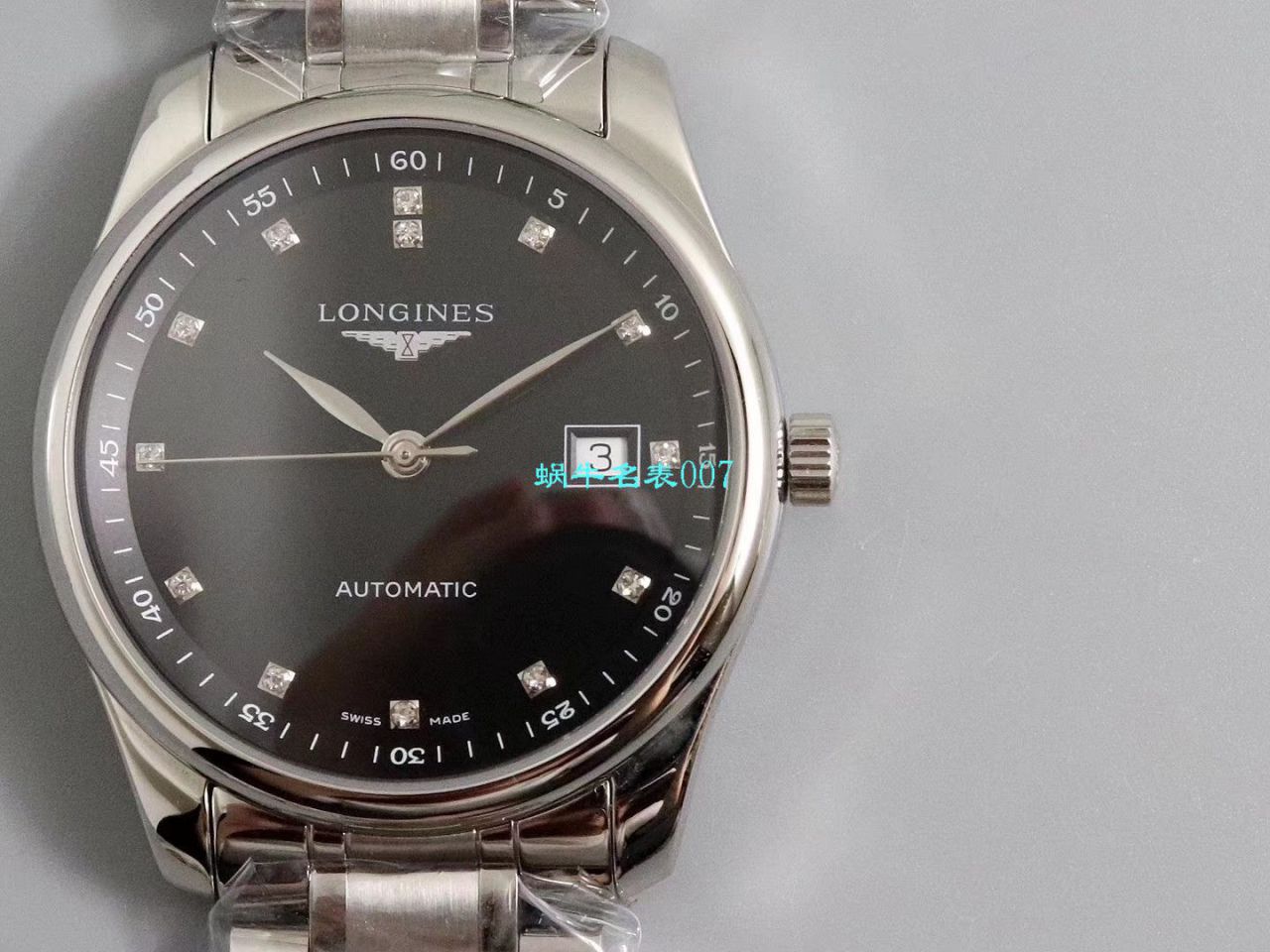 【V9 Factory  top 复刻高仿手表】 Longines 名匠系列L2.793.4.71.6，L2.793.4.57.6等多色单历 wrist watch  / L113