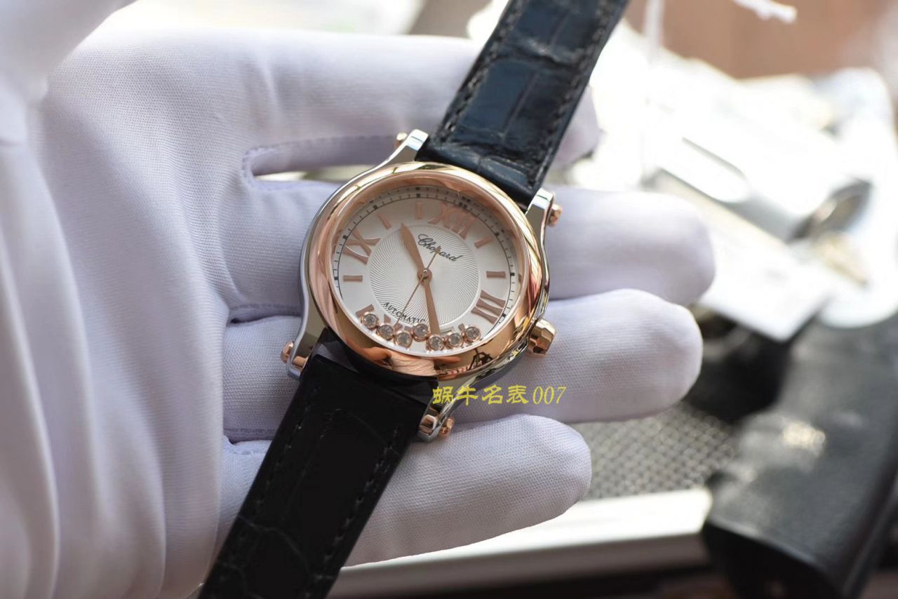 【YF Factory Chopard复刻高仿表】 Chopard HAPPY DIAMONDS系列278559-6008女 wrist watch  / XB038