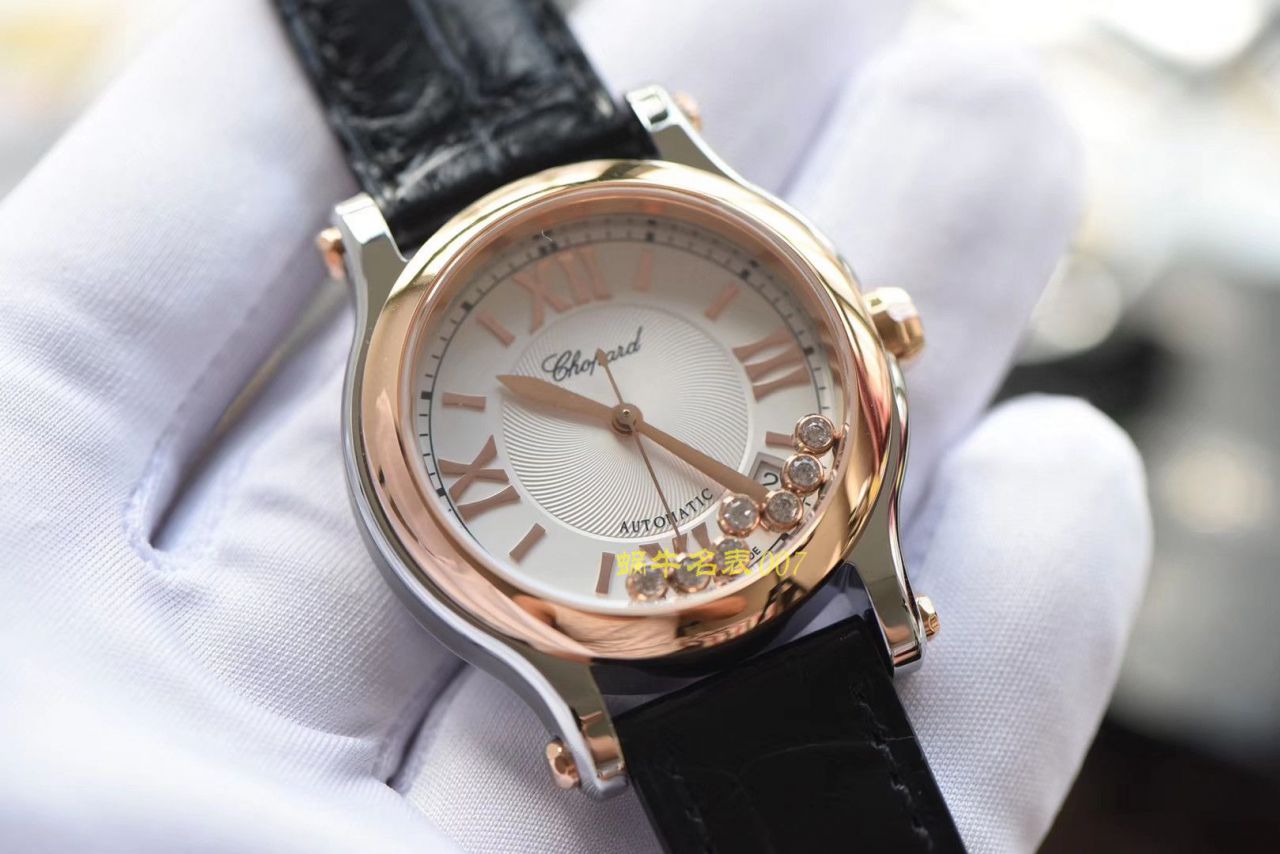 【YF Factory Chopard复刻高仿表】 Chopard HAPPY DIAMONDS系列278559-6008女 wrist watch  / XB038
