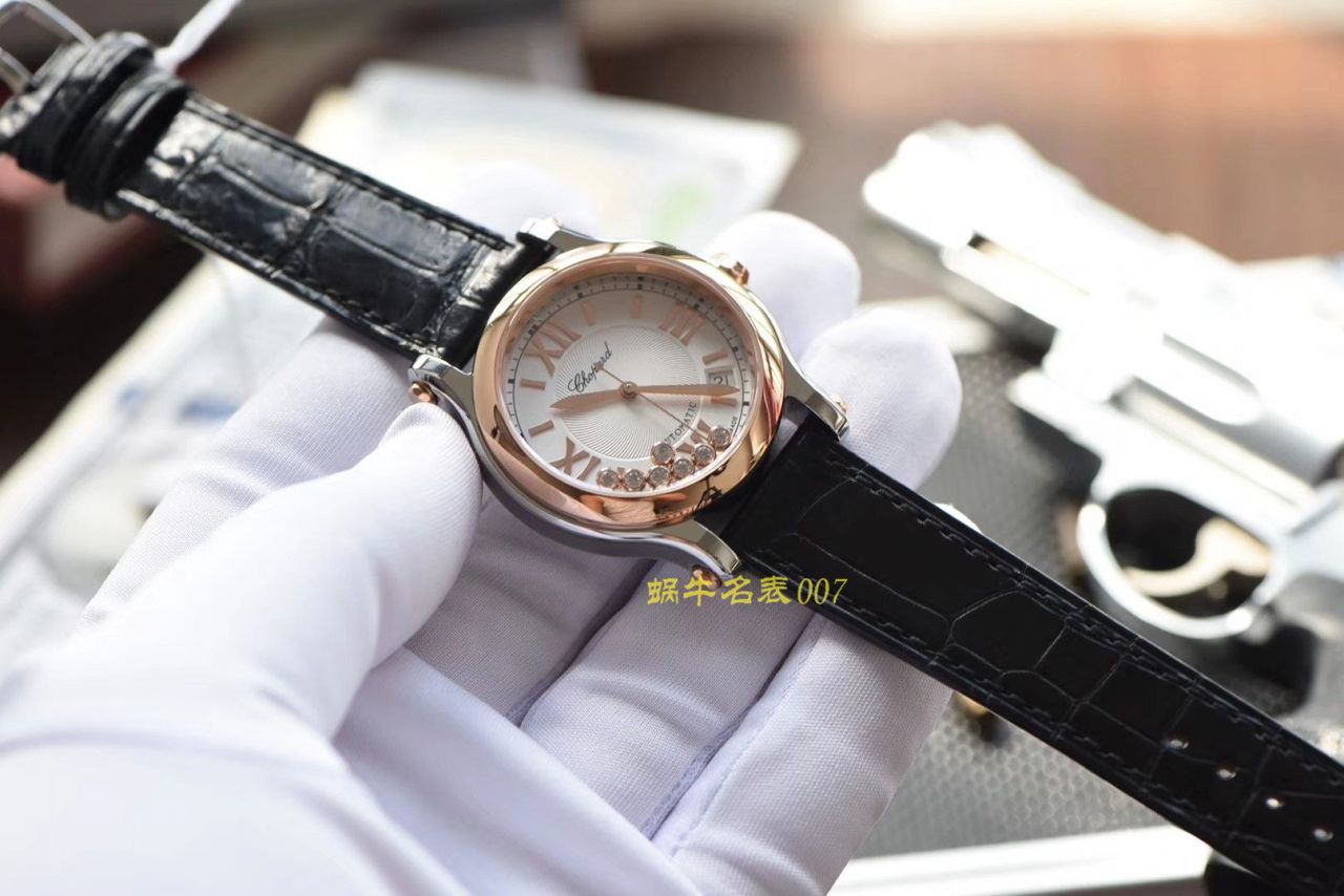 【YF Factory  top 复刻高仿手表】 Chopard HAPPY DIAMONDS系列278559-3008女 wrist watch  / XB037