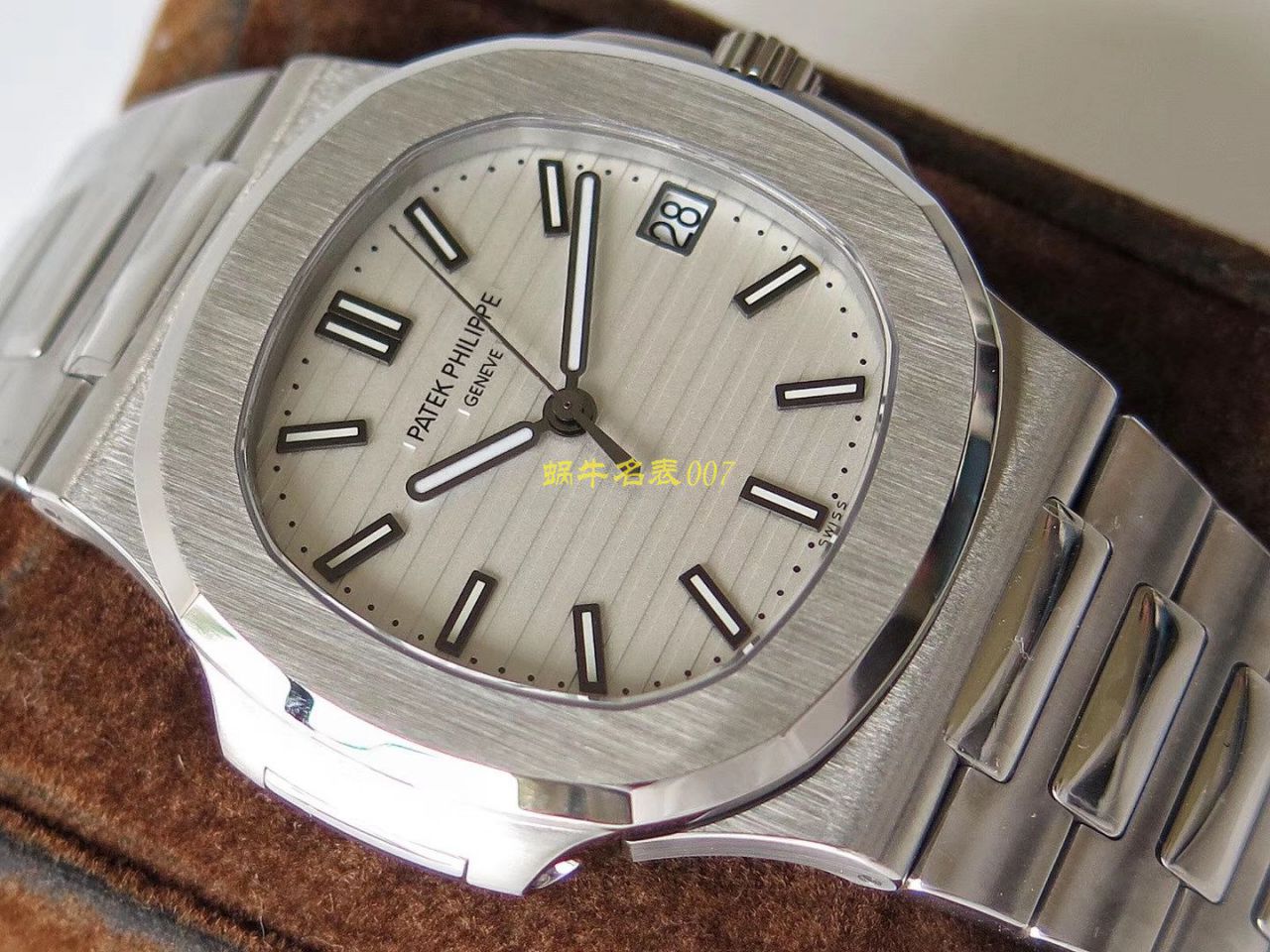 【 Video analysis PPF Factory Patek Philippe复刻高仿表】 PATEK PHILIPPE Nautilus Nautilus 运动系列5711/1A-011 / BD276