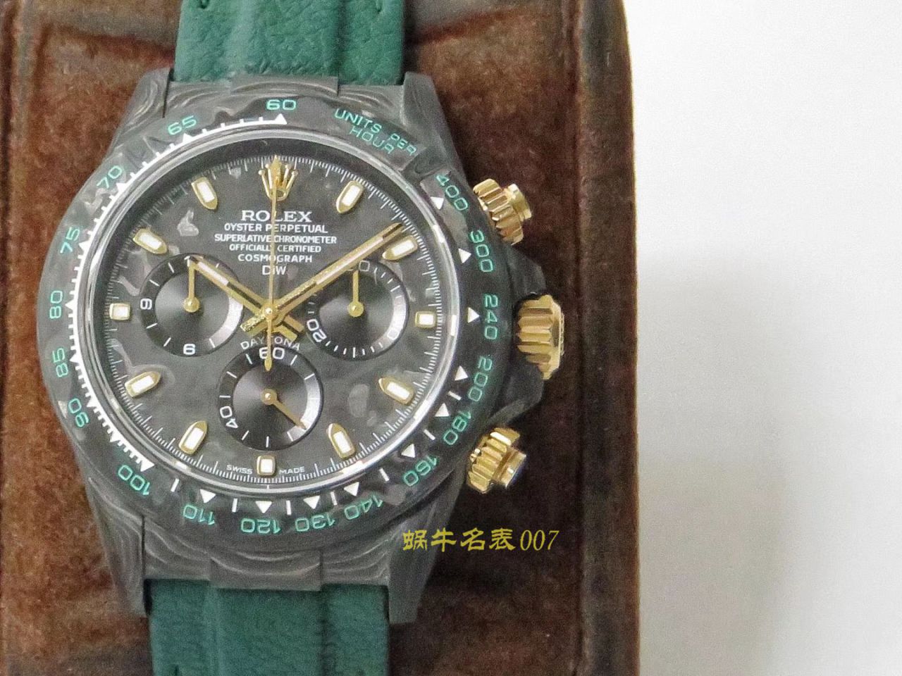 【TW Factory  Rolex 复刻手表】 Rolex ROLEX宇宙计时 Ditongna 系列之 carbon fiber 海外 copy customized 版 / R367