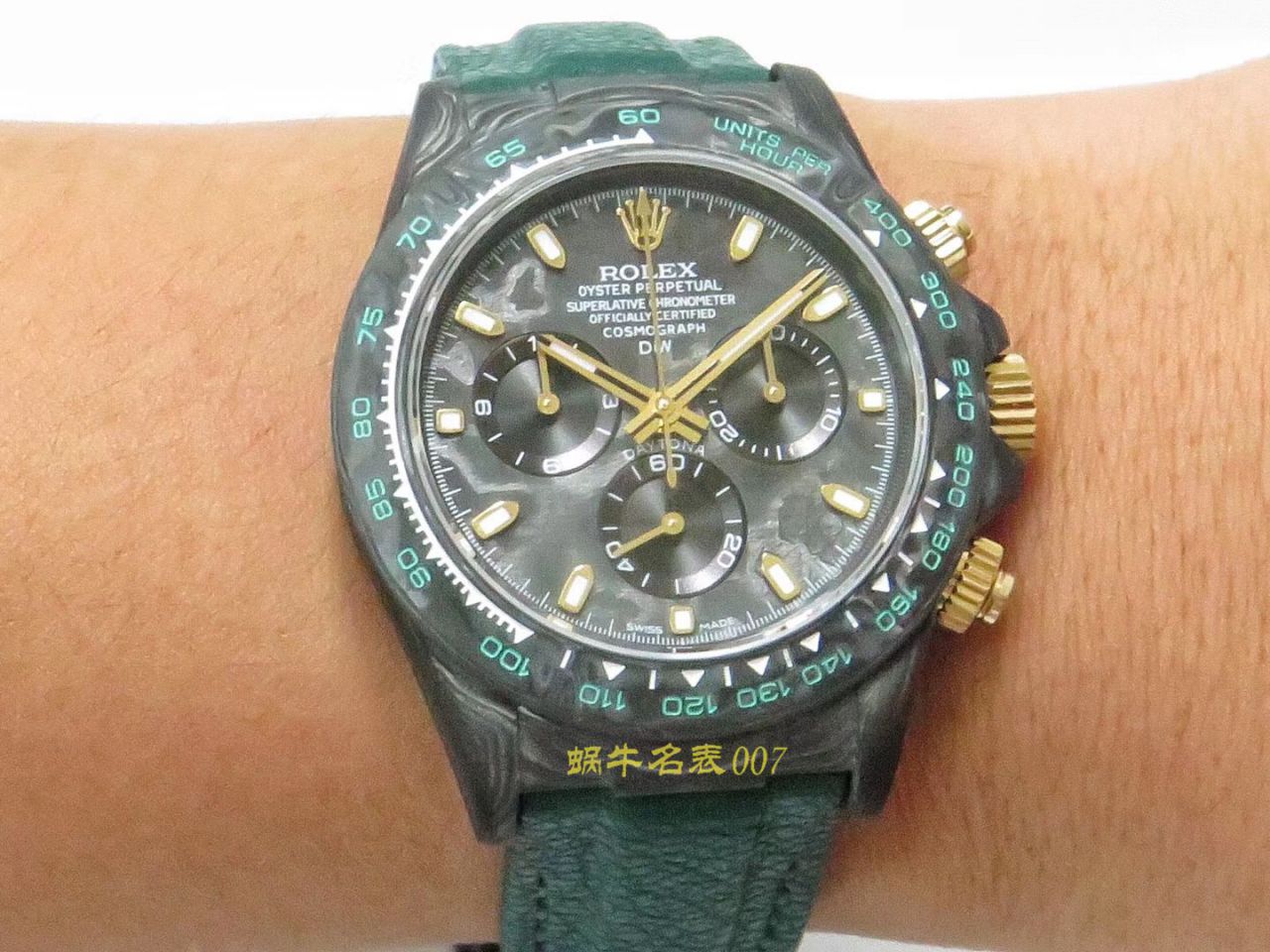 【TW Factory  Rolex 复刻手表】 Rolex ROLEX宇宙计时 Ditongna 系列之 carbon fiber 海外 copy customized 版 / R367
