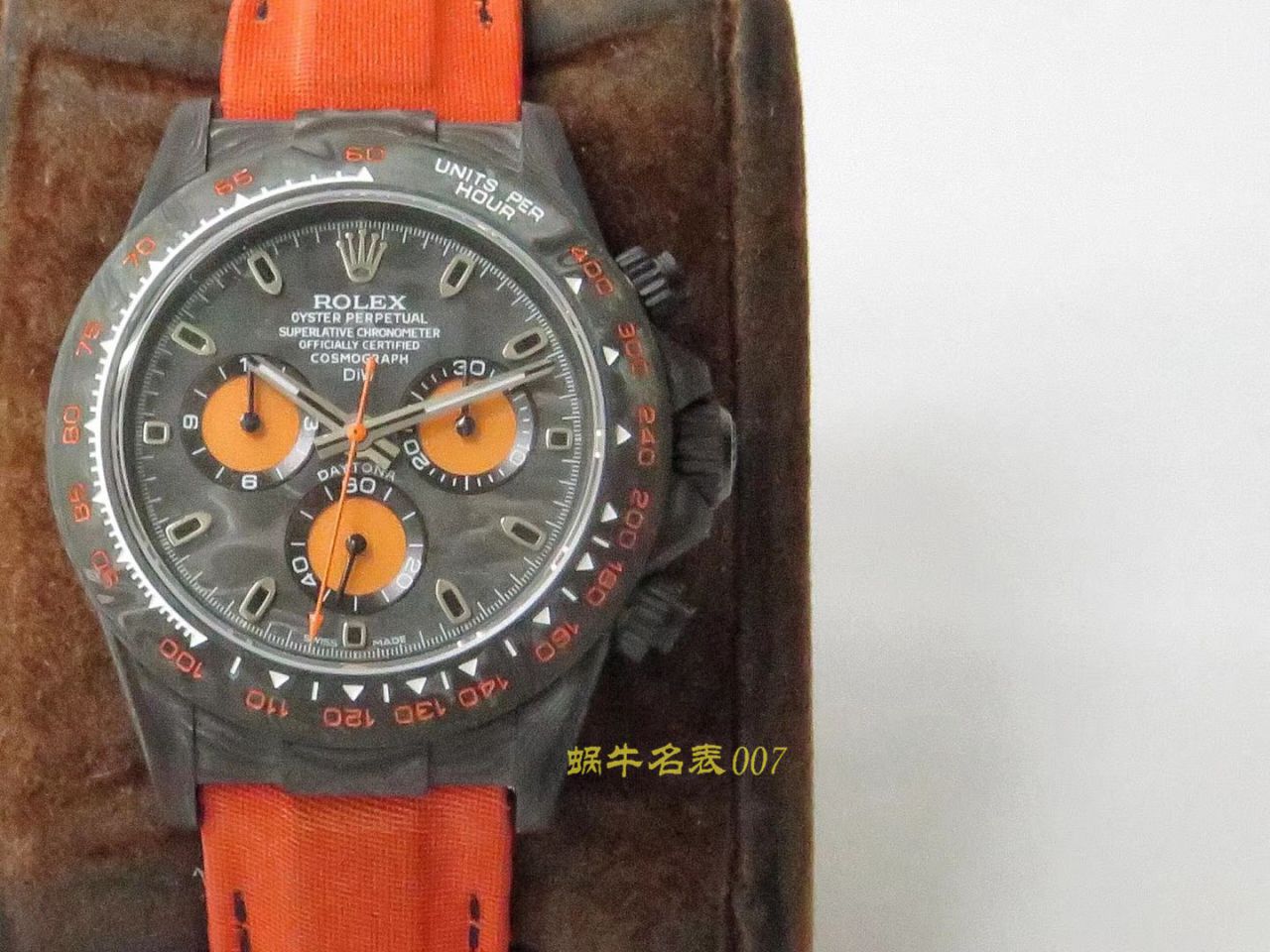 【TW Factory  Rolex 复刻手表】 Rolex ROLEX宇宙计时 Ditongna 系列之 carbon fiber 海外 copy customized 版 / R367