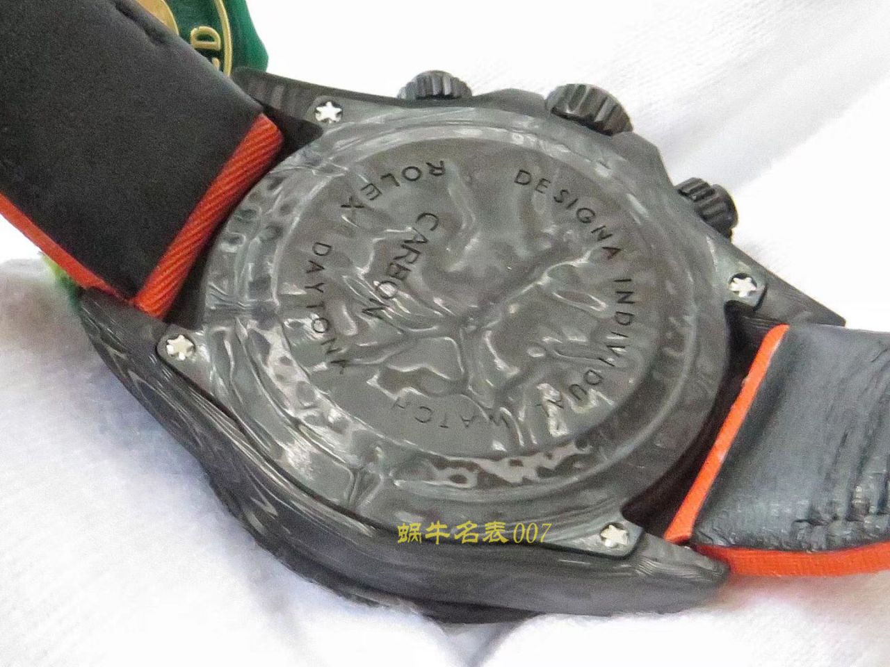 【TW Factory  Rolex 复刻手表】 Rolex ROLEX宇宙计时 Ditongna 系列之 carbon fiber 海外 copy customized 版 / R367