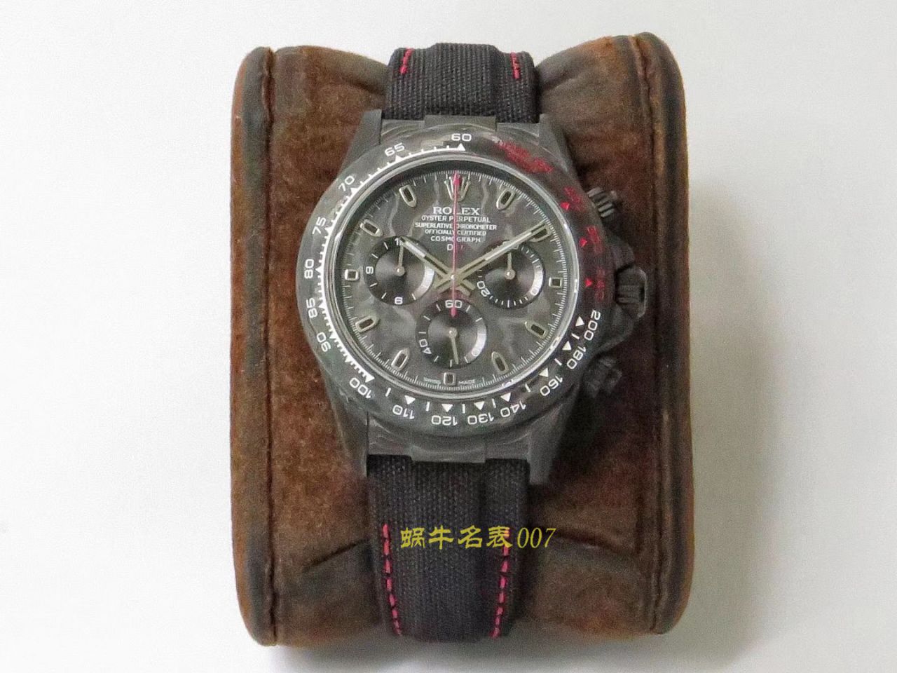 【TW Factory  Rolex 复刻手表】 Rolex ROLEX宇宙计时 Ditongna 系列之 carbon fiber 海外 copy customized 版 / R367