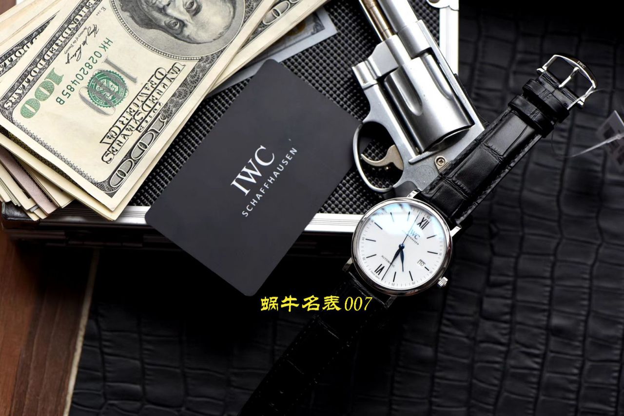 【V7 Factory  top 复刻 IWC 手表】 IWC 博泰菲诺150周年周年纪念高仿IW356519 wrist watch  / WG381