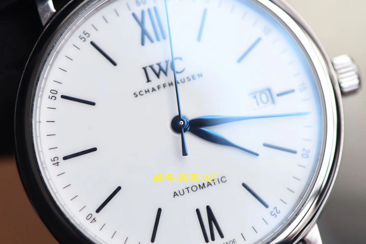 【V7 Factory  top 复刻 IWC 手表】 IWC 博泰菲诺150周年周年纪念高仿IW356519 wrist watch  / WG381
