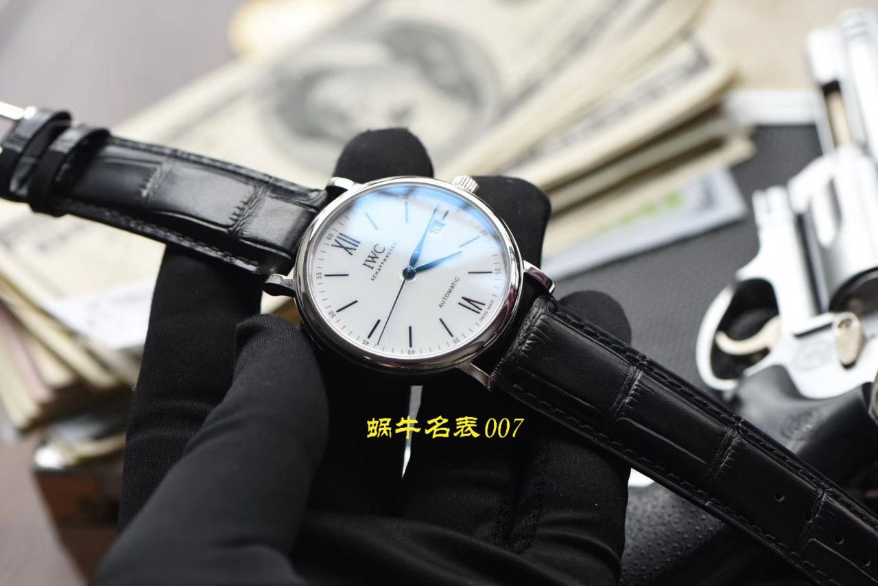 【V7 Factory  top 复刻 IWC 手表】 IWC 博泰菲诺150周年周年纪念高仿IW356519 wrist watch  / WG381