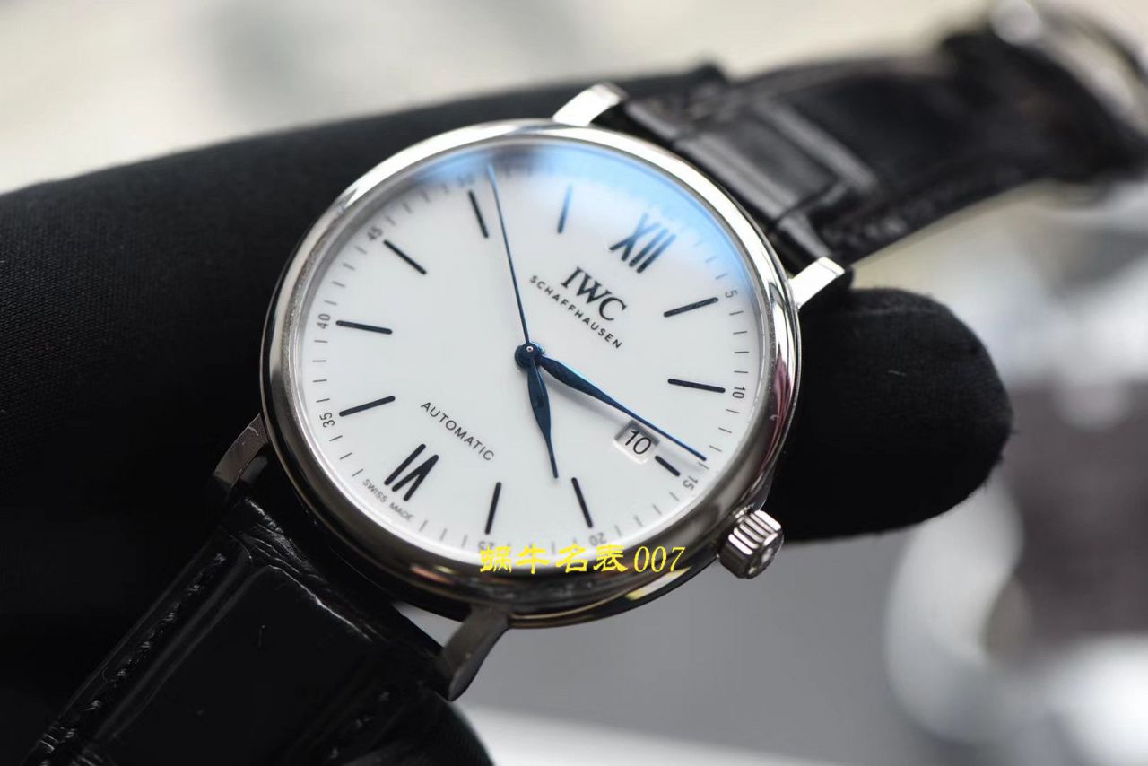 【V7 Factory  top 复刻 IWC 手表】 IWC 博泰菲诺150周年周年纪念高仿IW356519 wrist watch  / WG381