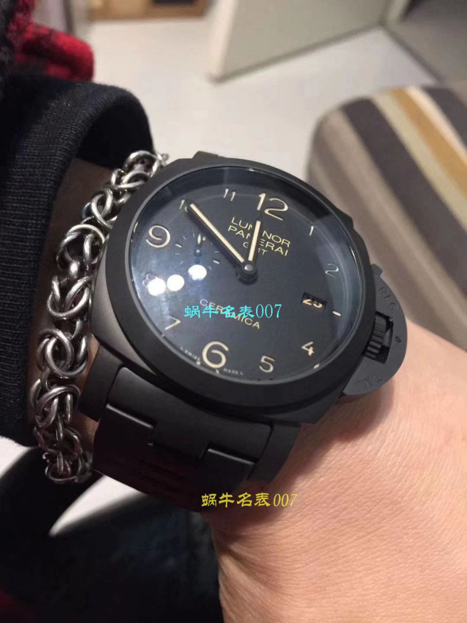 【 Video analysis VS一比一超A高仿手表】Panerai LUMINOR 1950系列PAM00438全 Composite  wrist watch  / VSBFPAM00438