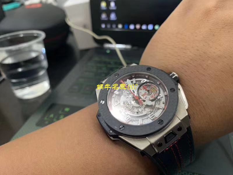 【 Video analysis v6 Factory 官网手表】 hublot BIG BANG FERRARI法拉利系列401.NJ.0123.VR wrist watch （手表复刻版是什么意思） / YB069