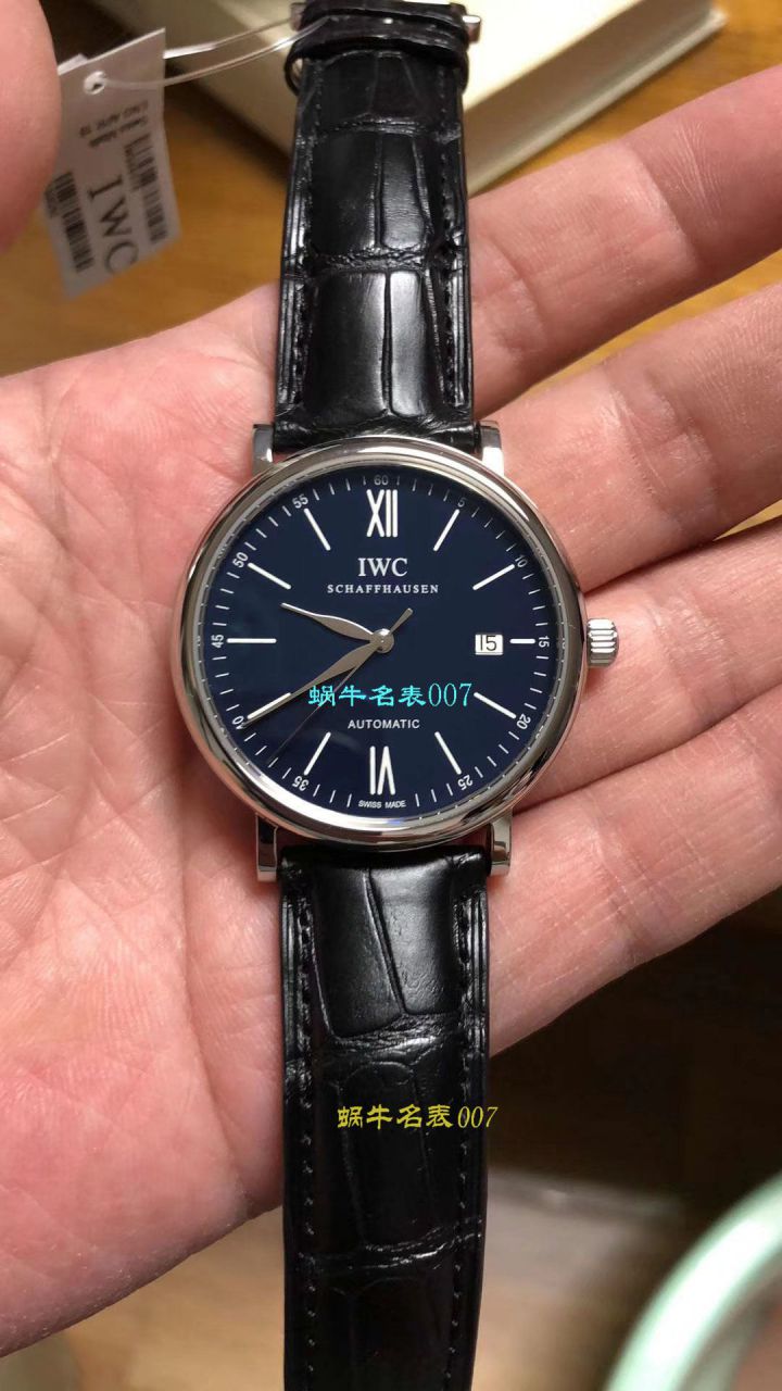 IWC IWC 表柏涛菲诺系列IW356501 wrist watch 【专柜原单】渠道出口订单！原封！缺个经销商印章就是正品！ / WG195