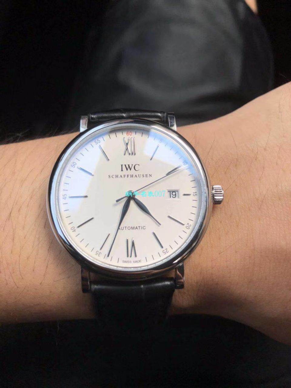 IWC IWC 表柏涛菲诺系列IW356501 wrist watch 【专柜原单】渠道出口订单！原封！缺个经销商印章就是正品！ / WG195