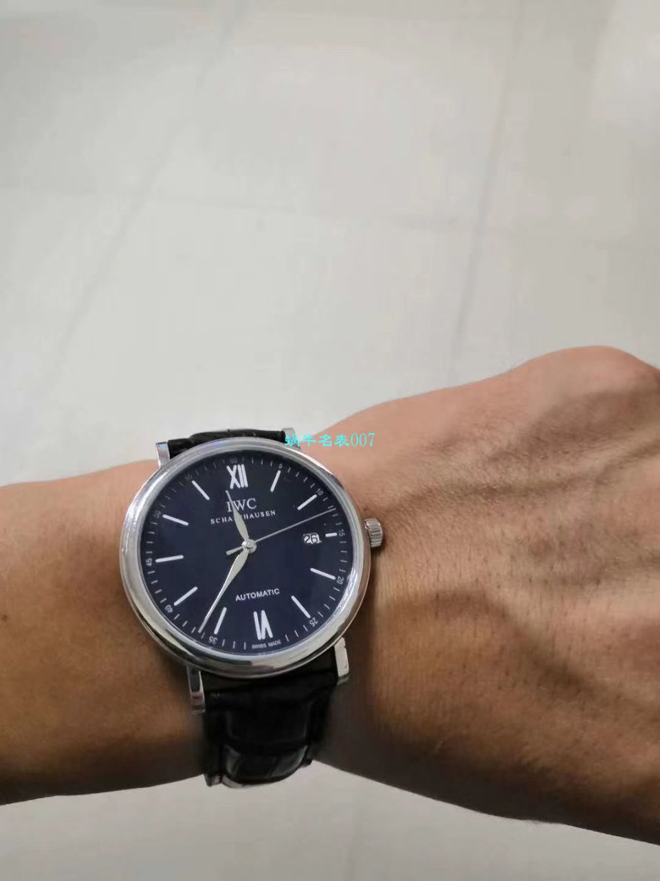 IWC IWC 表柏涛菲诺系列IW356501 wrist watch 【专柜原单】渠道出口订单！原封！缺个经销商印章就是正品！ / WG195