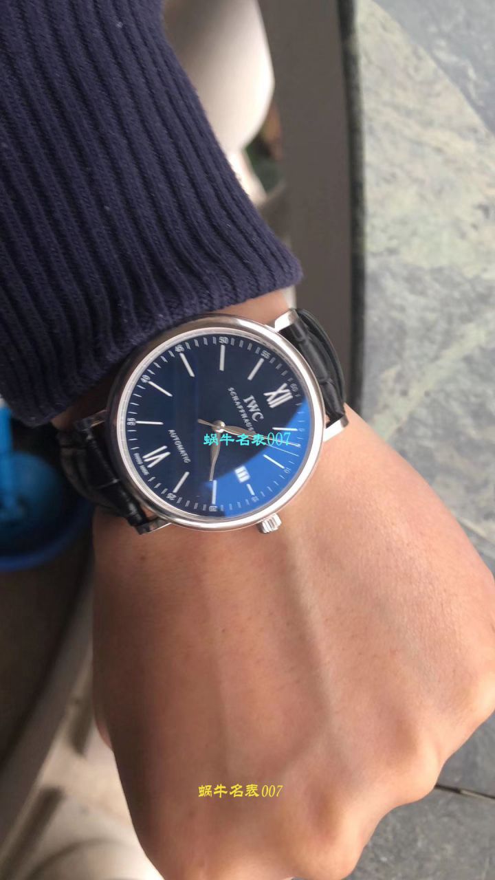 IWC IWC 表柏涛菲诺系列IW356501 wrist watch 【专柜原单】渠道出口订单！原封！缺个经销商印章就是正品！ / WG195