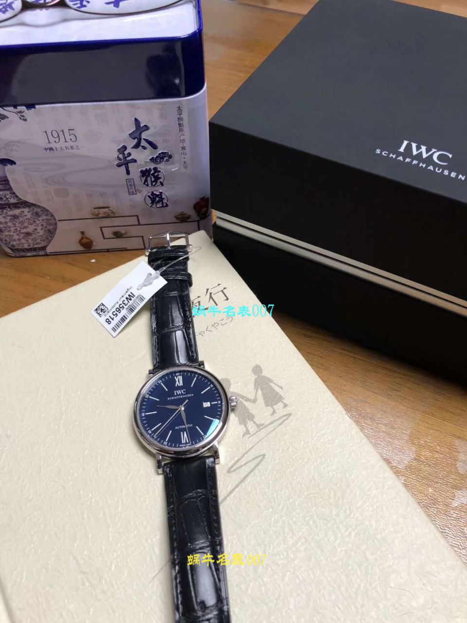 IWC IWC 表柏涛菲诺系列IW356501 wrist watch 【专柜原单】渠道出口订单！原封！缺个经销商印章就是正品！ / WG195