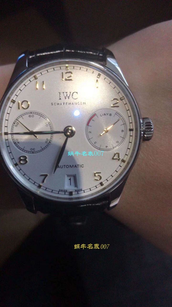 IWC IWC 表葡萄牙系列IW500705 wrist watch (新款葡7)【ZF Factory 超A高仿 IWC 葡七手表V5版本】 / WG256KH