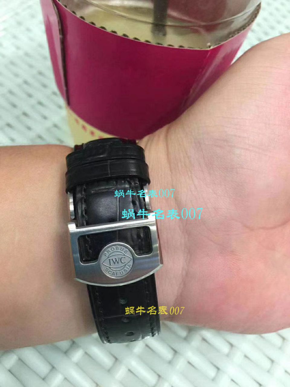 【独家 Video analysis ZF一比一超A高仿手表V5版本】 IWC 葡萄牙七天7 DAYS系列 IW500710 wrist watch 《葡七蓝面》 / WG316