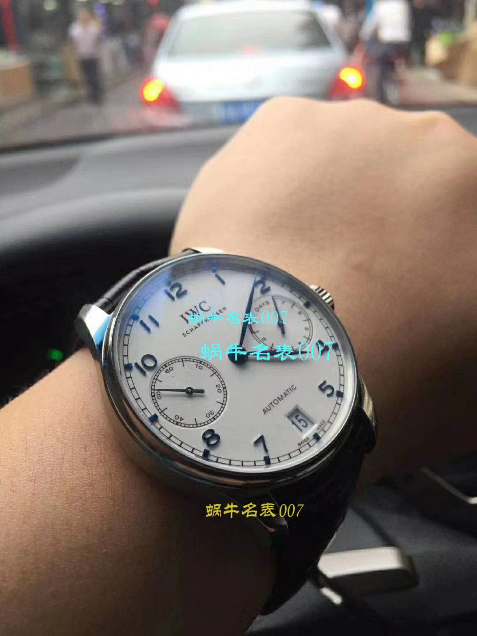 【独家视频测评ZF Factory 一比一超A高仿手表】 IWC 葡七V5最高版本《 IWC 七日链》IW500703男表 / WG223A