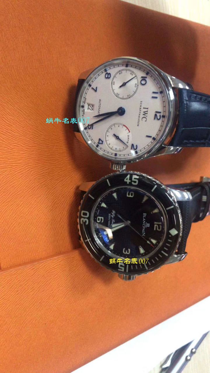 【独家 Video analysis ZF一比一超A高仿手表V5版本】 IWC 葡萄牙七天7 DAYS系列 IW500710 wrist watch 《葡七蓝面》 / WG316
