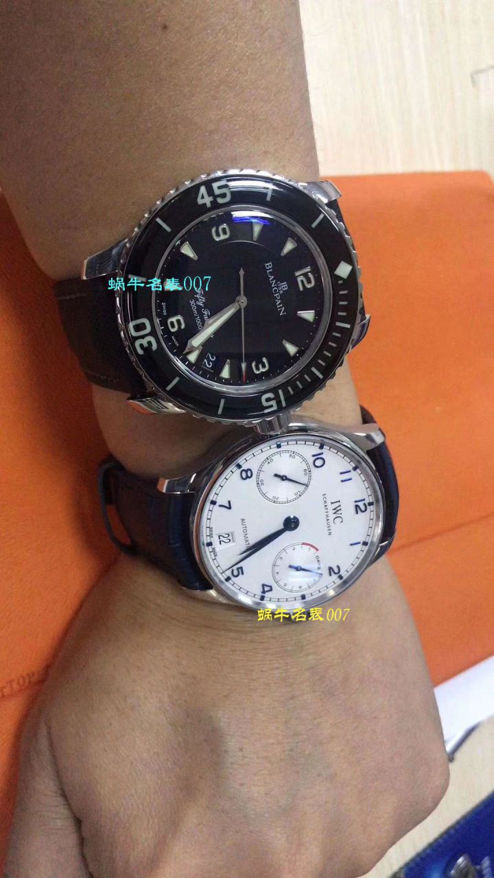 【独家 Video analysis ZF一比一超A高仿手表V5版本】 IWC 葡萄牙七天7 DAYS系列 IW500710 wrist watch 《葡七蓝面》 / WG316