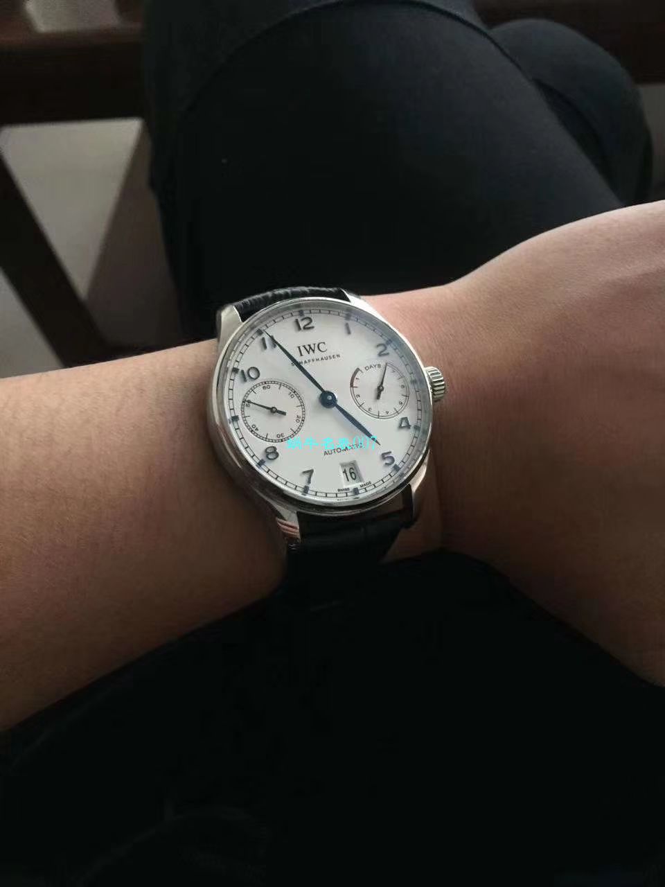 【独家 Video analysis ZF一比一超A高仿手表V5版本】 IWC 葡萄牙七天7 DAYS系列 IW500710 wrist watch 《葡七蓝面》 / WG316