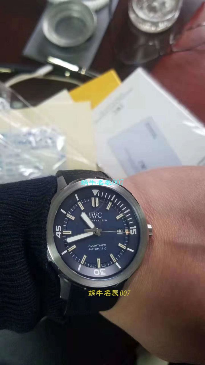  Video analysis IWC IWC 表海洋时计系列IW329001 wrist watch 一比一超A高仿手表【HBBV6 Factory 神作推荐！ IWC 海洋‼️】 / WG165MM