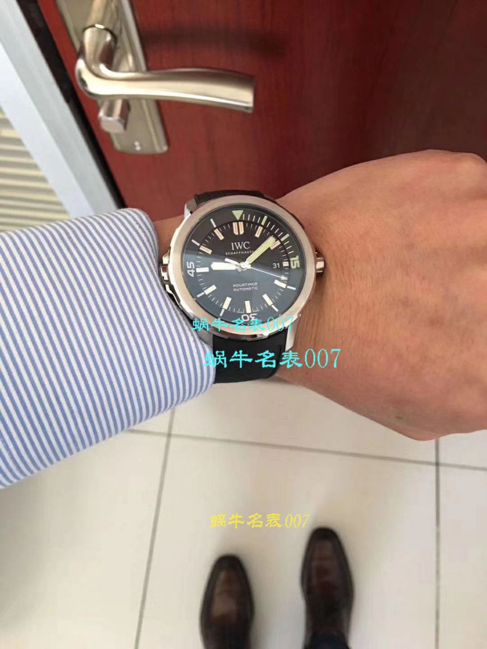  Video analysis IWC IWC 表海洋时计系列IW329001 wrist watch 一比一超A高仿手表【HBBV6 Factory 神作推荐！ IWC 海洋‼️】 / WG165MM