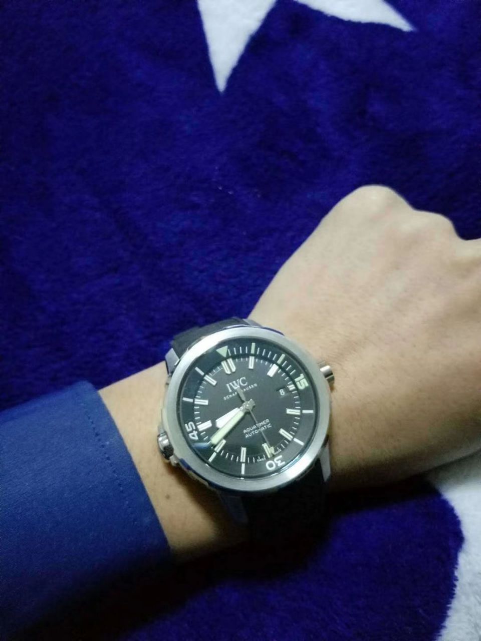  Video analysis IWC IWC 表海洋时计系列IW329001 wrist watch 一比一超A高仿手表【HBBV6 Factory 神作推荐！ IWC 海洋‼️】 / WG165MM