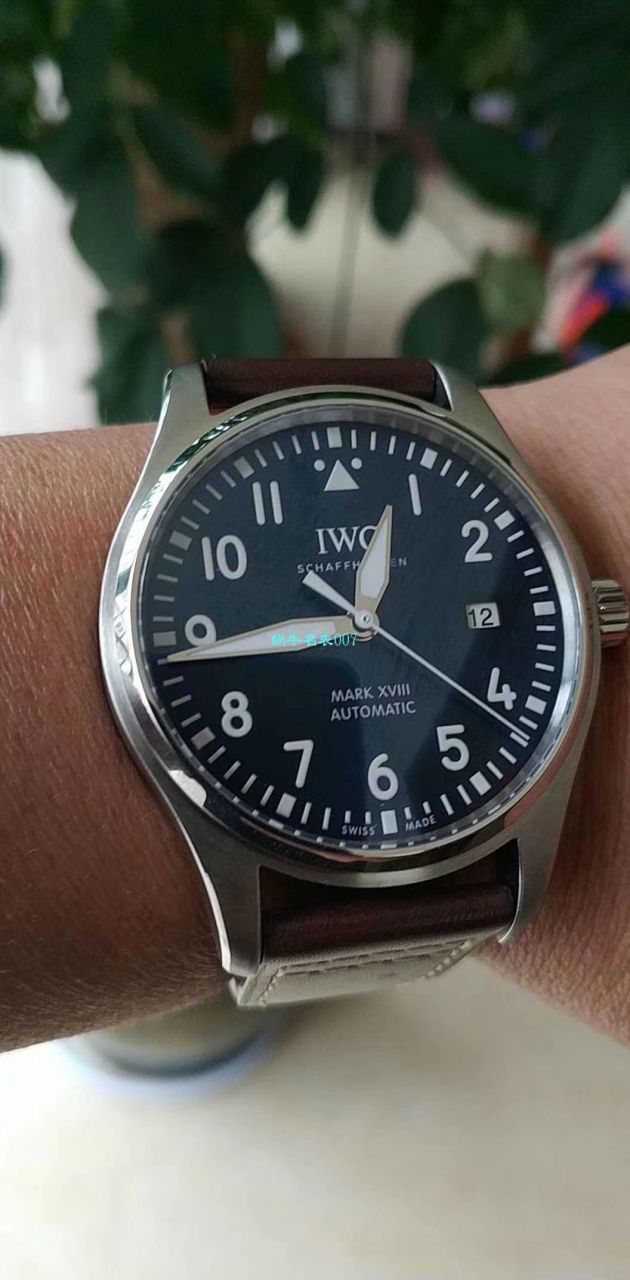 IWC IWC 表飞行员 MARK XVII 系列IW327001 wrist watch 【V7一比一复刻高仿手表】 / WG191