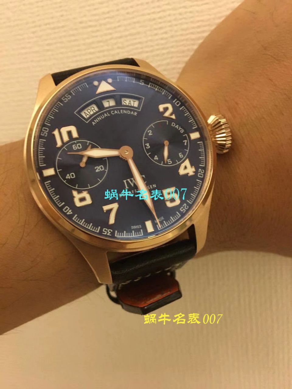 【YL Factory 一比一超A复刻高仿手表】 IWC 葡萄牙年历 wrist watch 系列IW503501 IWC 年历 wrist watch  / WG305