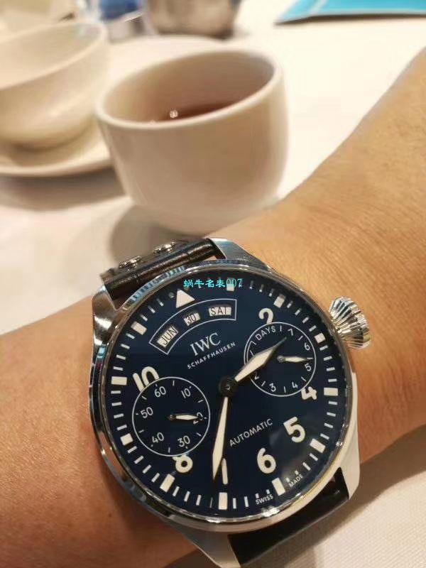 【 Video analysis YL Factory  IWC  复刻表】IWC IWC 表飞行员高仿IW502703 wrist watch (大型飞行员年历 wrist watch “小王子”特别版) / WG376