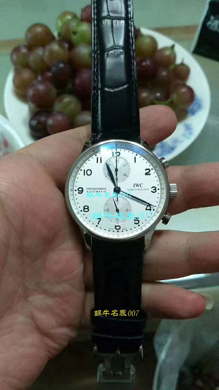  Video analysis IWC IWC 表葡萄牙系列IW371446 wrist watch ( IWC 葡计蓝针)【YL Factory V7版本一比一高仿手表】 / WG275MM