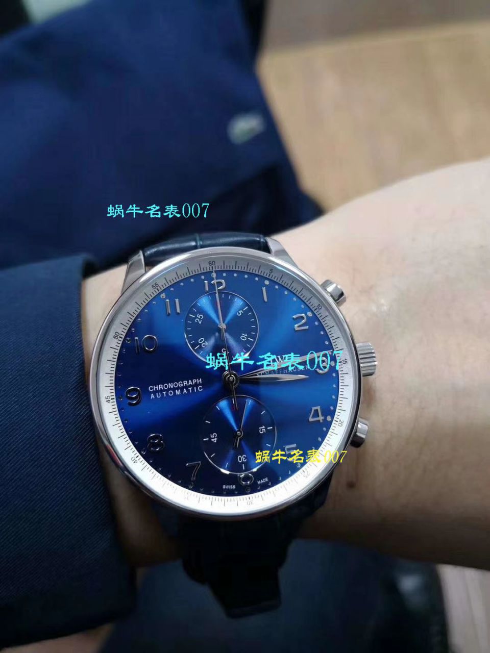  Video analysis  top 复刻IWC IWC 表葡萄牙系列IW371491 wrist watch 【YL Factory V7 top 复刻高仿版本 IWC 葡计】 / WG315MM