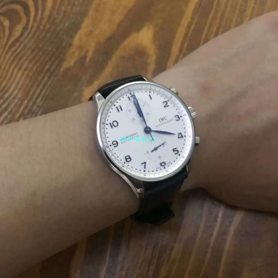  Video analysis  top 复刻IWC IWC 表葡萄牙系列IW371491 wrist watch 【YL Factory V7 top 复刻高仿版本 IWC 葡计】 / WG315MM