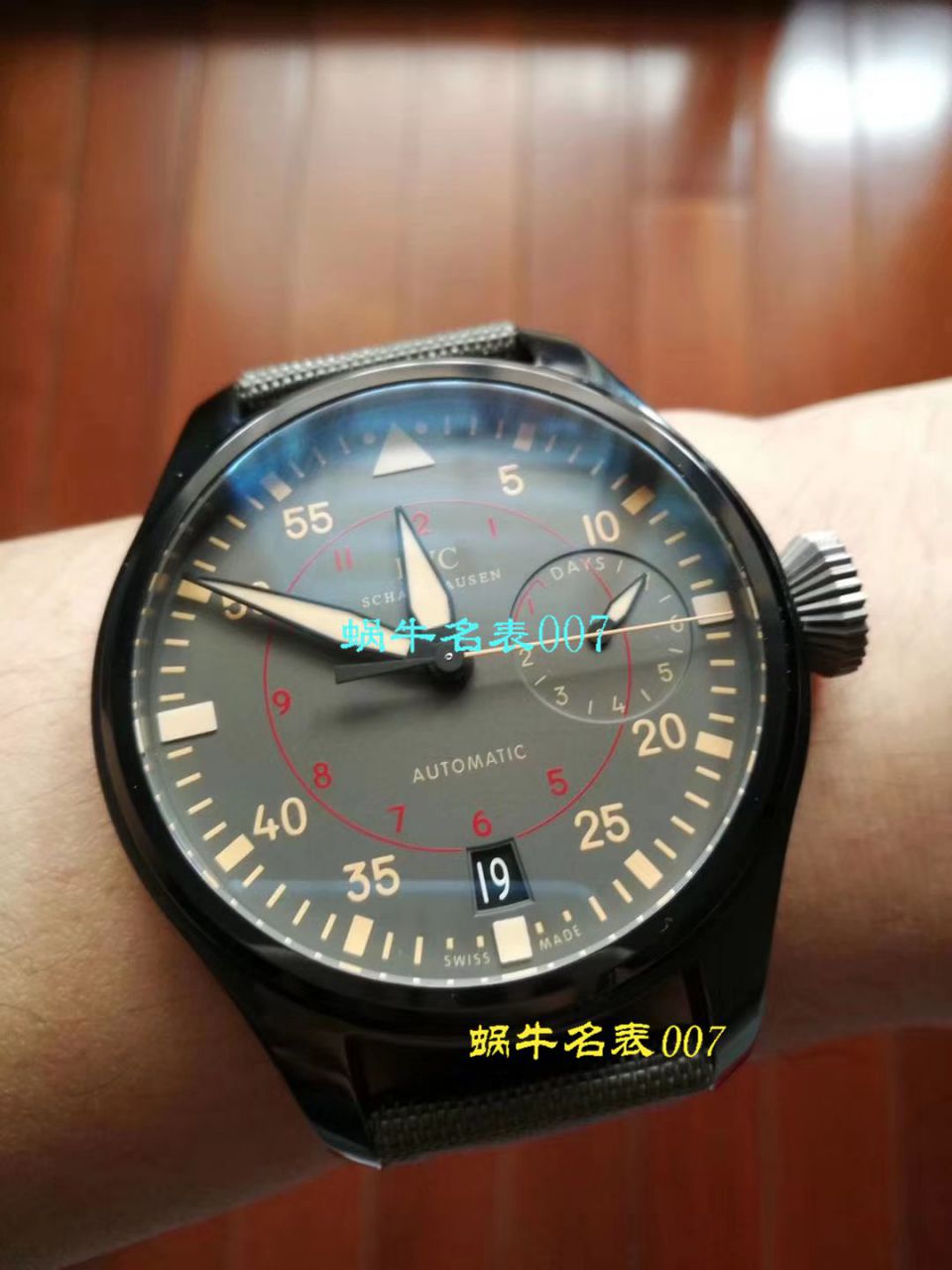 【 Video analysis ZF Factory 一比一超A高仿手表】 IWC 飞行员系列 TOP GUN 海军空战部队MIRAMAR wrist watch IW501902 / WGBC308
