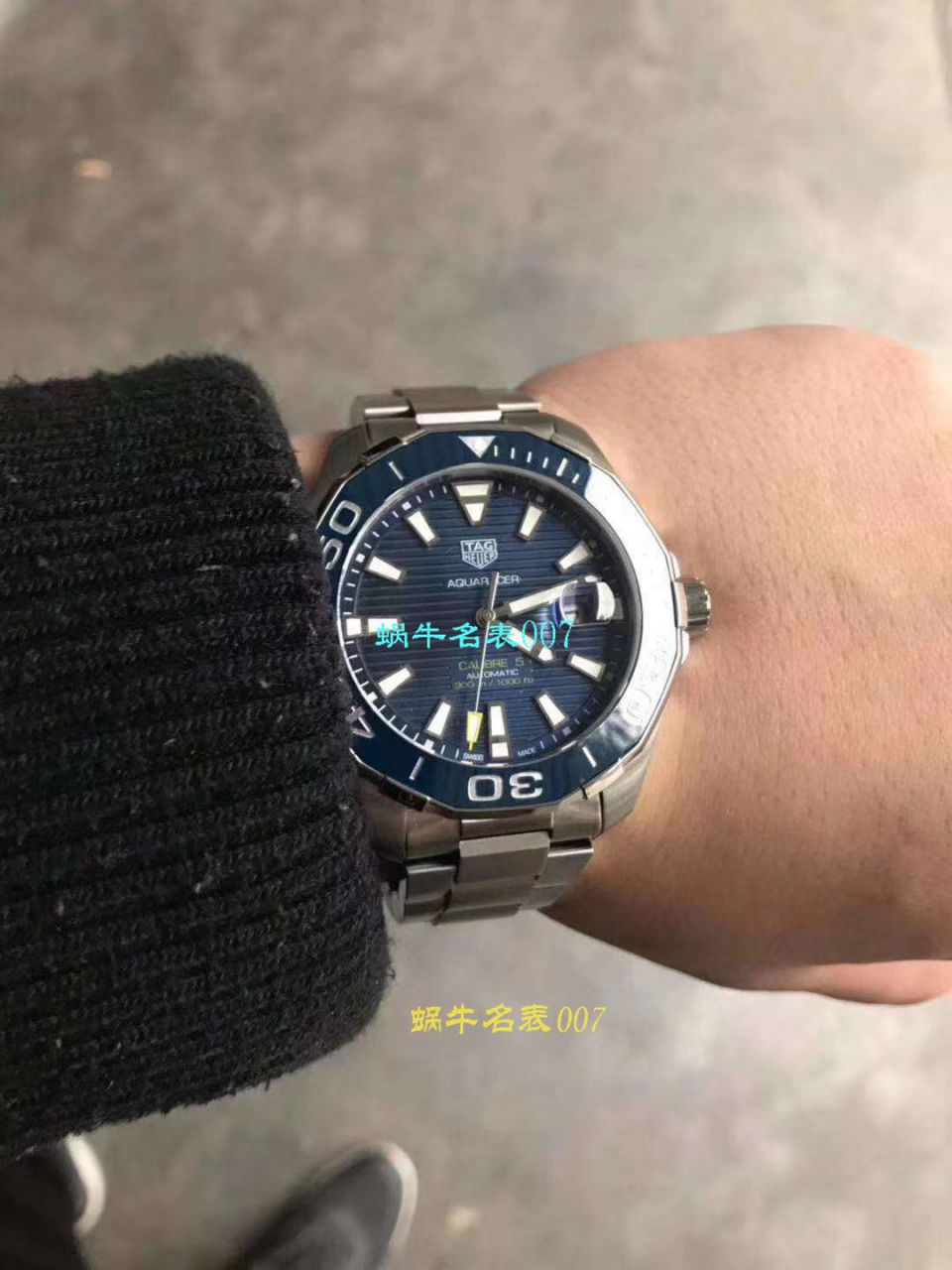 【 Video analysis 原单牛货】 TAG Heuer 竞潜系列WAY201B.BA0927 wrist watch ，WAY201A.BA0927双色 / TG053MM