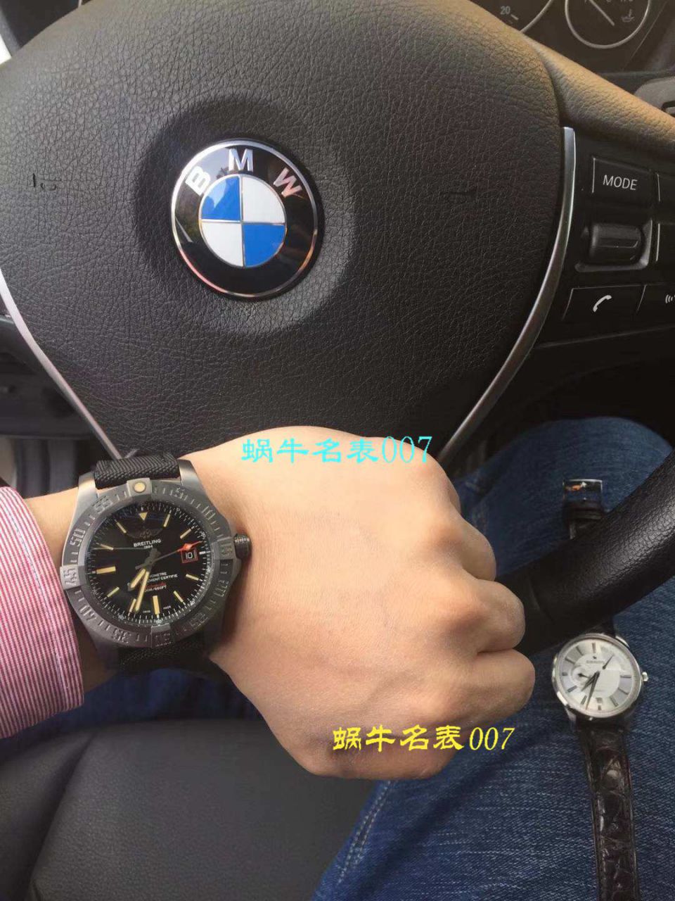 【 Video analysis 专柜原单 Breitling 复仇者黑鸟】 Breitling 机械计时系列V1731110/BD74/109W/M20BASA.1 wrist watch  / BL093