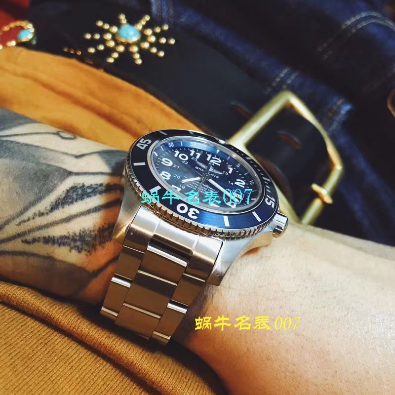 【原单正品、支持专柜验货】 Breitling 超级海洋系列A17392D7/BD68/162A 、 A17392D8|C910|228S|A20SS.1 wrist watch  / BL081